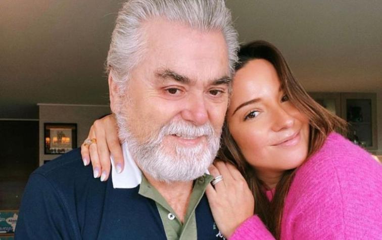 Kel Calderón comparte momento familiar con su padre: Sin Raquel ni Nano Calderón invitados