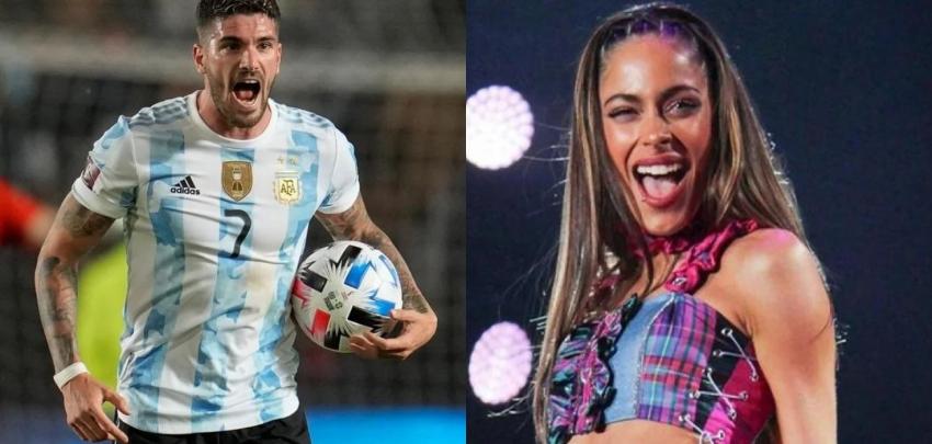 Rodrigo De Paul y Tini Stoessel confirman su romance con la primera foto juntos