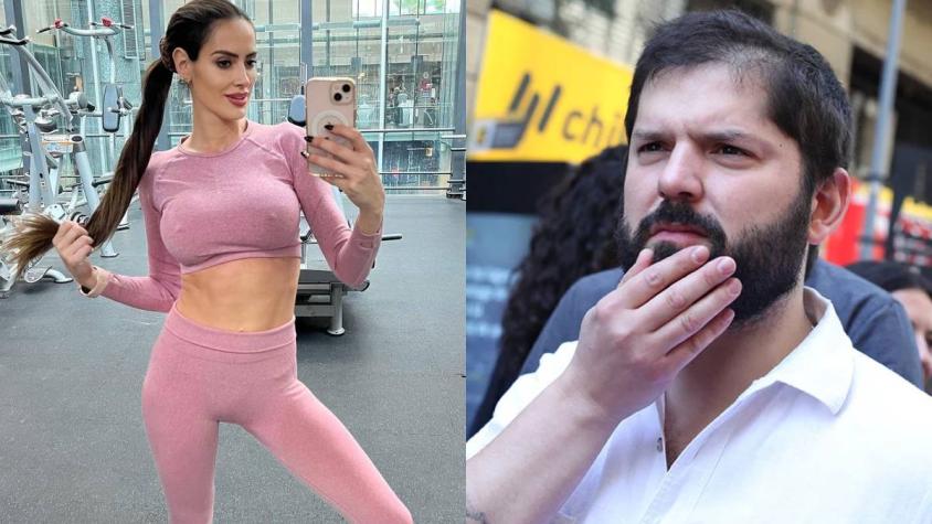 Adriana Barrientos confesó que está “enamorada” de Gabriel Boric: “Yo soy tu Marilyn”