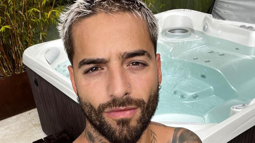 ¡En llamas! Maluma desafía la censura mostrando su trasero