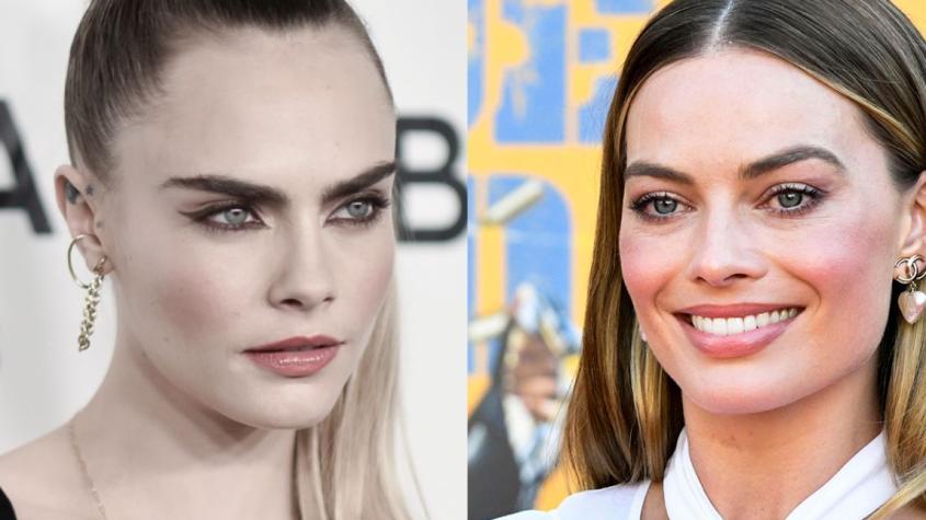 Margot Robbie destruida tras ver el estado de Cara Delevingne