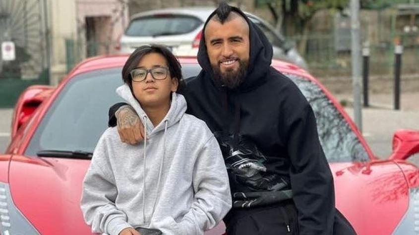 Emotiva despedida del hijo mayor de Arturo Vidal a su abuelo fallecido