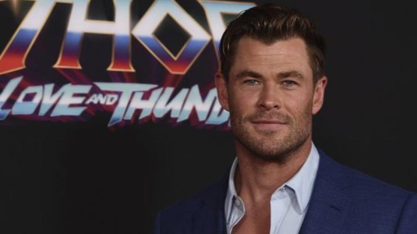 Chris Hemsworth anuncia su retiro del cine por razones relacionadas al Alzheimer