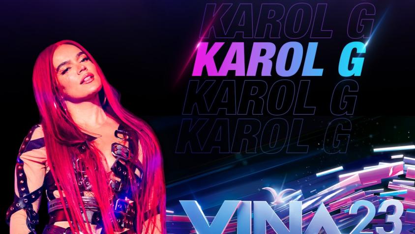 ¡Bichota! Karol G es la nueva confirmada para el Festival de Viña del Mar 2023