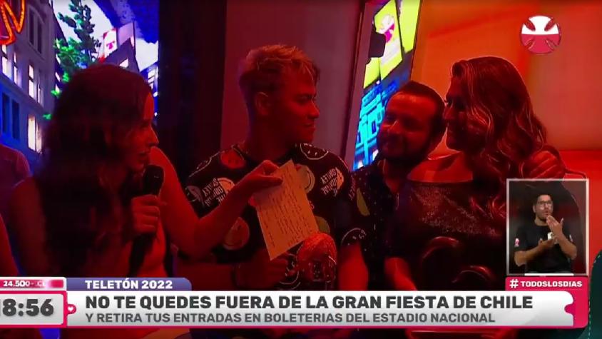 Tenso momento entre Melina Noto y Belén Mora en el backstage de la Teletón