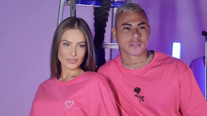 Eduardo Vargas compartió romántico video junto a su novia tras cumplir 5 meses