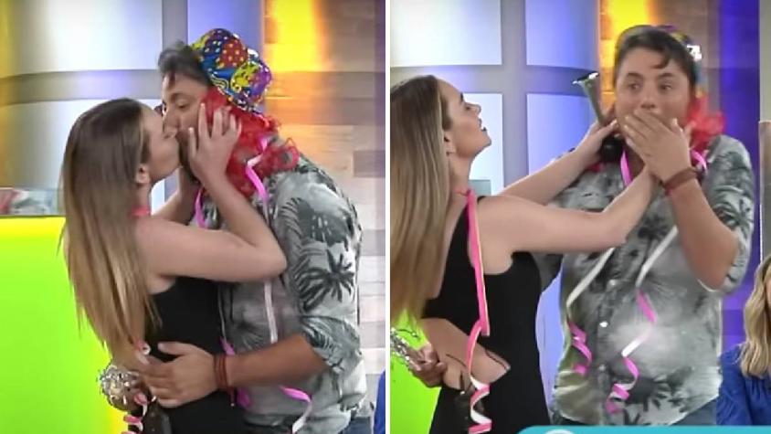 “Hoy es el último día”: Daniela Nicolás sorprendió con un beso a Daniel Valenzuela