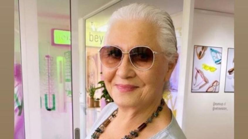 Teresita Reyes sufrió terrible caída: se le incrustaron los lentes en la nariz