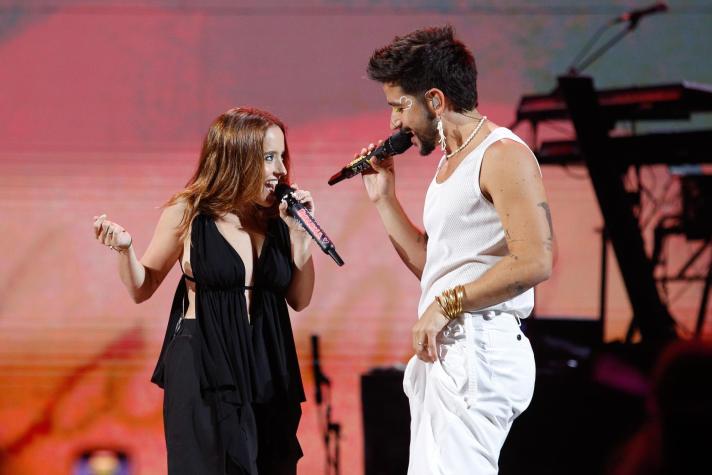 Camilo y Evaluna sacan suspiros en el escenario de la Quinta Vergara