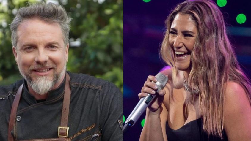 Bernardo Borgeat reaccionó ante los piropos de Belén Mora durante rutina de Viña