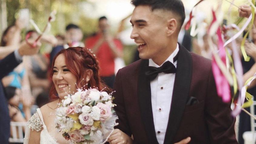 Christell Rodríguez explicó el significado de un llamativo ritual que no pasó inadvertido en su boda