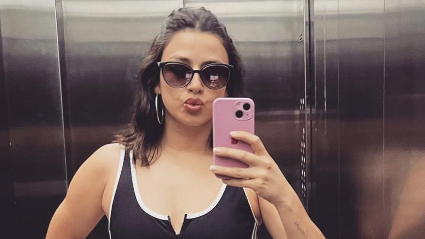 Karla Melo se animó con sensual baile en ropa interior y delantal de Chayanne