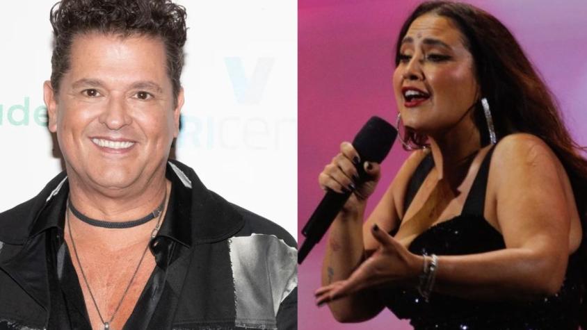 ¡Llegó hasta Colombia! Carlos Vives envió cariñoso mensaje a Pamela Leiva tras exitoso paso por Viña