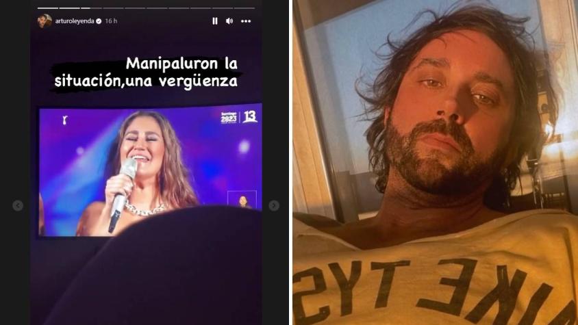 “Fome, desagradable”: Arturo Longton dedicó 5 historias de Instagram a Belén Mora