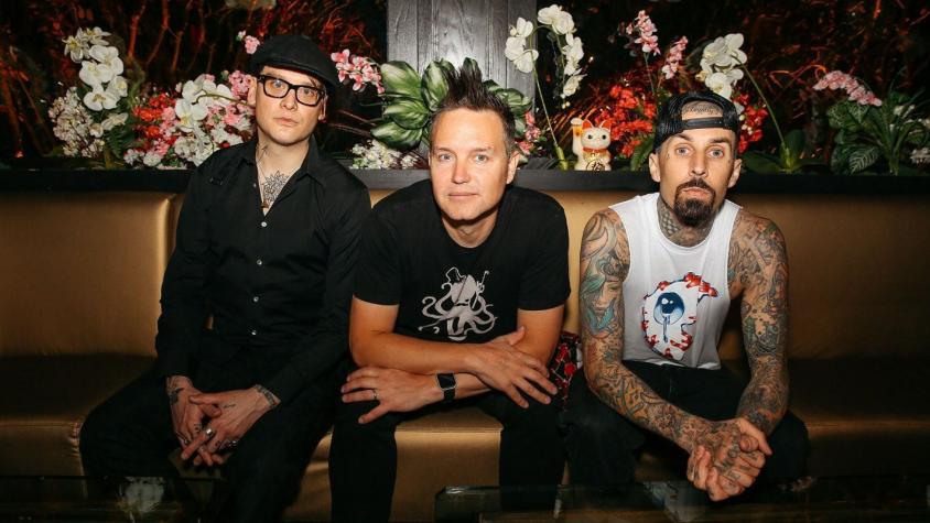 Afirman que Blink-182 no vendría a Chile por lesión de uno de sus músicos