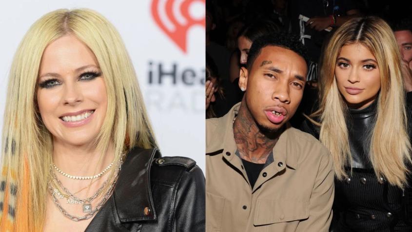 Avril Lavigne confirmó la relación con el rapero Tyga, ex de Kylie Jenner