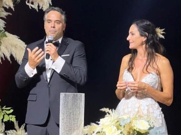 ¡Celebraron a lo grande! Así fue el matrimonio de Fernando González y Luciana Aymar