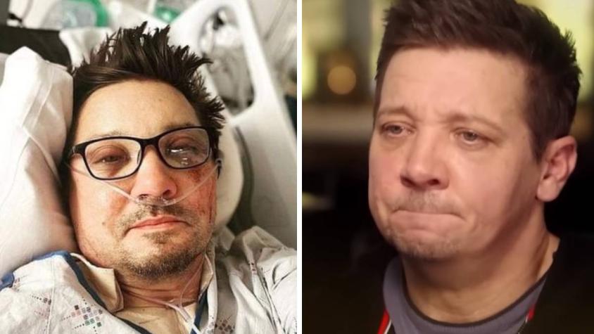 "Lo volvería hacer": Jeremy Renner da su primera entrevista tras terrible accidente