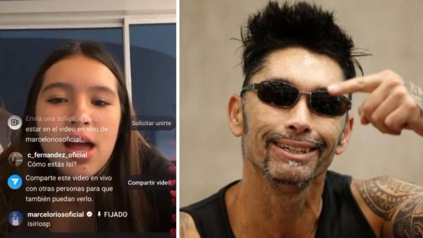 "Mi papá, el mejor tenista": Hija de Chino Ríos se toma Instagram de su papá y hace un live 