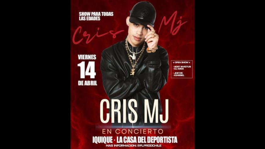 "El peor negocio de mi vida", productor del show de Cris MJ se lanza contra el cantante