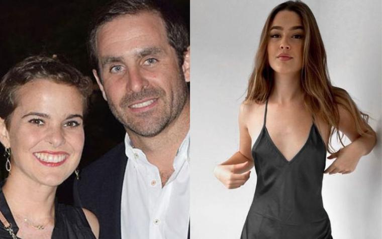 Cristián Arriagada, viudo de Javiera Suárez, fue fotografiado en un evento junto a su nueva pareja