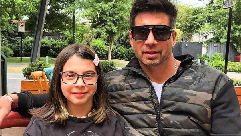 Mario Velasco y su hija, Julieta