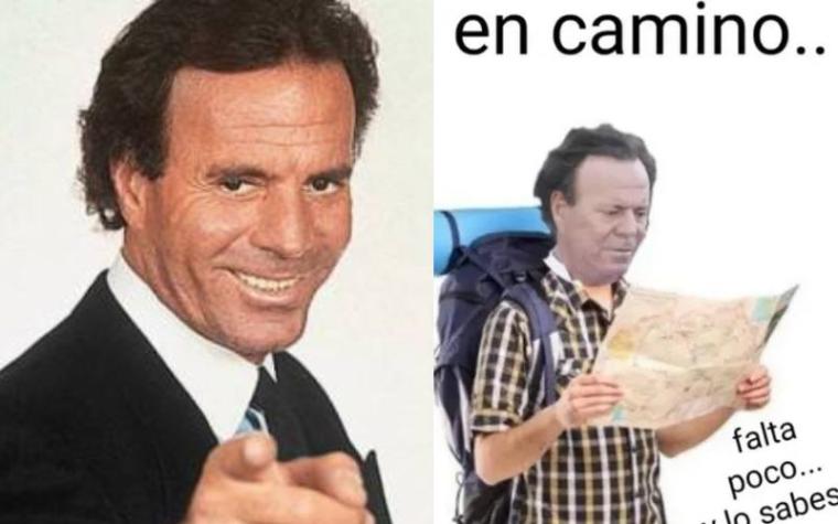 ¡Un clásico! Se termina junio y en redes aparecen los memes de Julio Iglesias