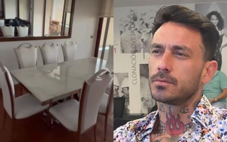 Mauricio Pinilla sorprendió al compartir en redes un recorrido por su nuevo hogar