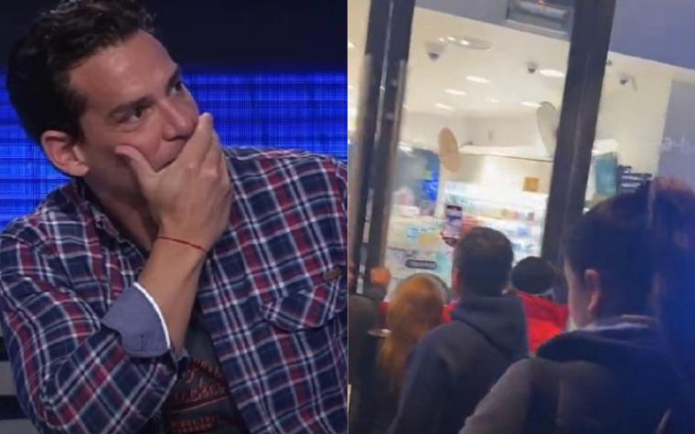 “Se están escapando”: Cristián de la Fuente grabó momento exacto de un robo en farmacia “Se están escapando”: Cristián de la Fuente grabó momento exacto de un robo en farmacia