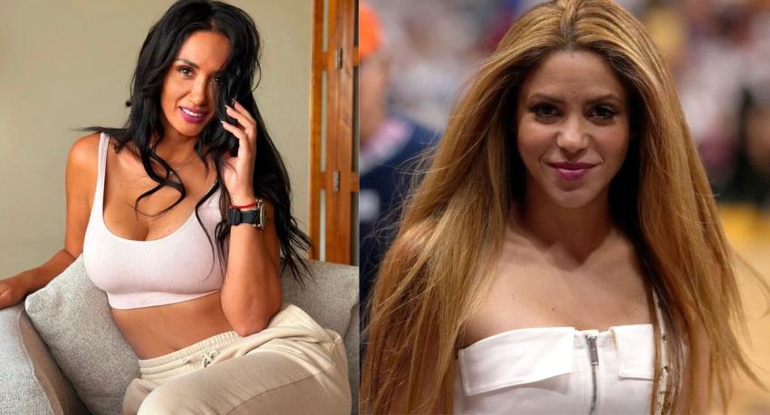 Pamela Díaz imita foto viral de Shakira para unirse a Threads