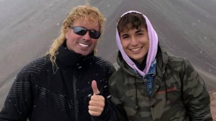 Hijo de Leonardo Farkas muestra sus vacaciones familiares