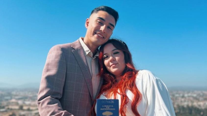 Christell Rodríguez y su esposo Christell Rodríguez y su esposo