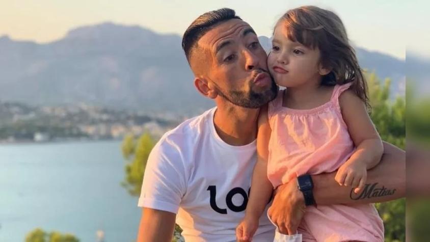 "El día más triste de mi vida": Mauricio Isla y la emotiva despedida de su hija