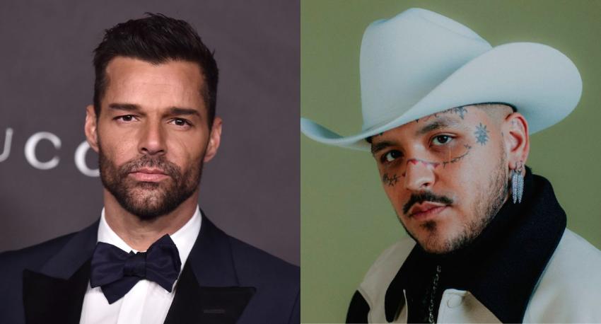 Ricky Martin estrena versión de “Fuego de noche, nieve de día”, junto a Christian Nodal