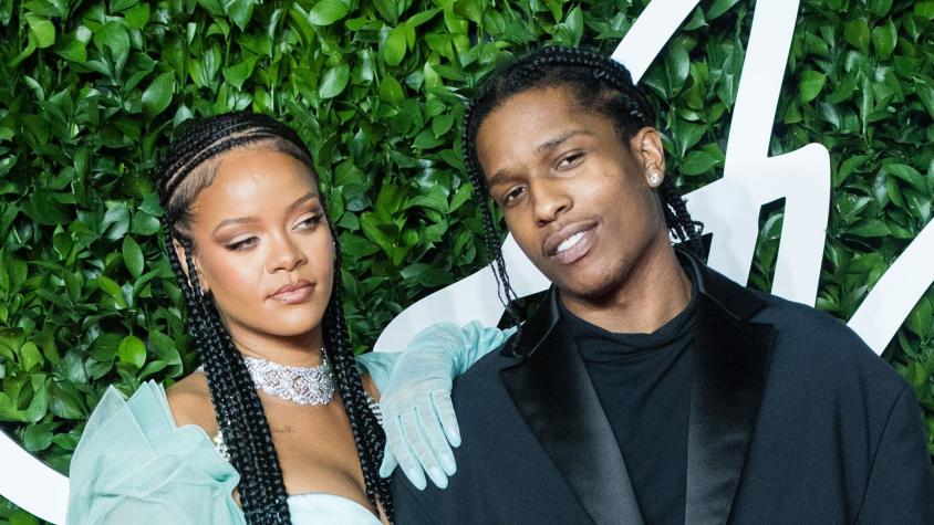 Rihanna y A$AP Rocky muestran por primera vez el rostro de su bebé Riot Rose