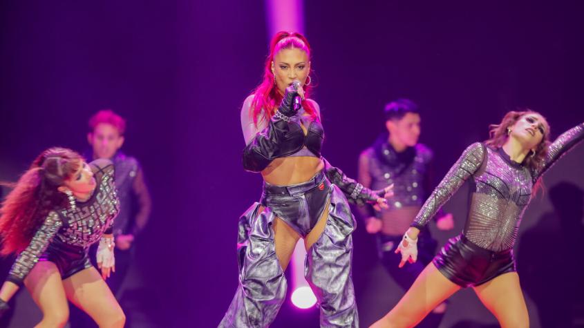 ¡Diva total! Karen Paola la rompió con su presentación en la Teletón 2023