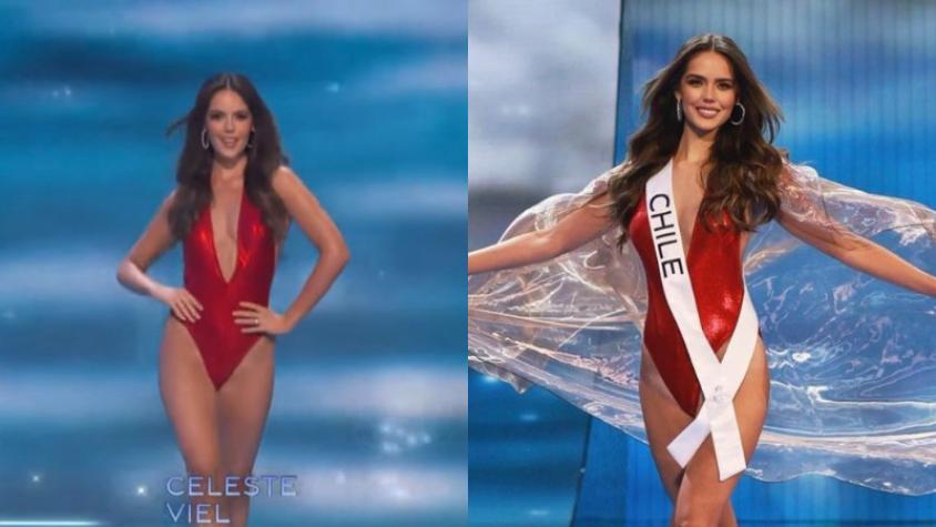 ¡Así fue el desfile en traje de baño de Celeste Viel en el Miss Universo 2023!