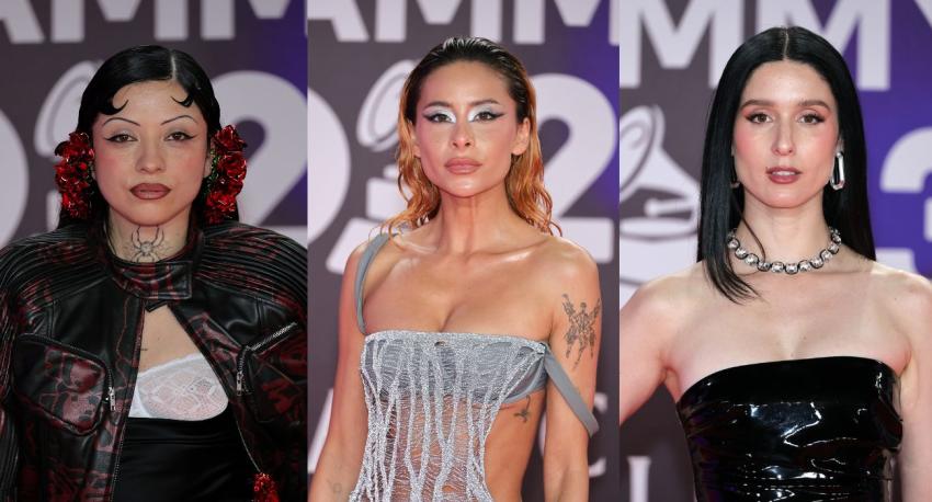 Artistas chilenas deslumbran en la alfombra roja de los Latin Grammy 2023