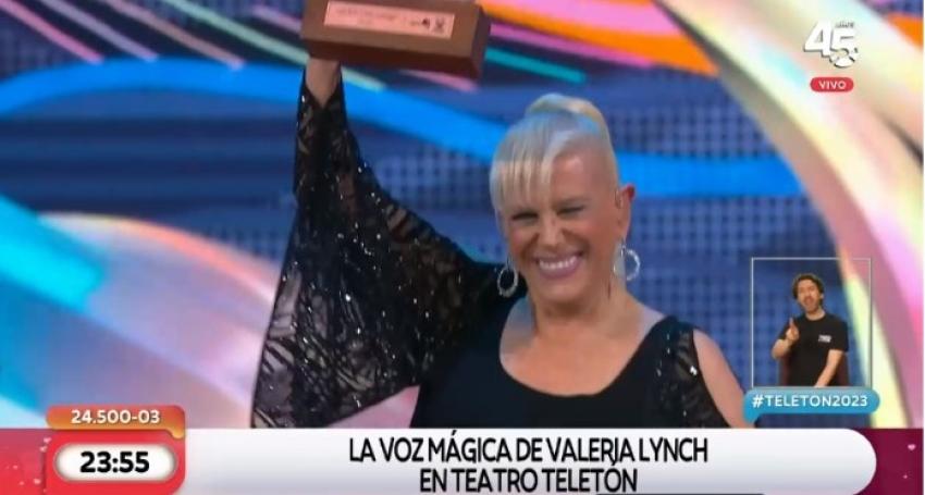 Teletón 2023: ¡Así fue la presentación de Valeria Lynch!