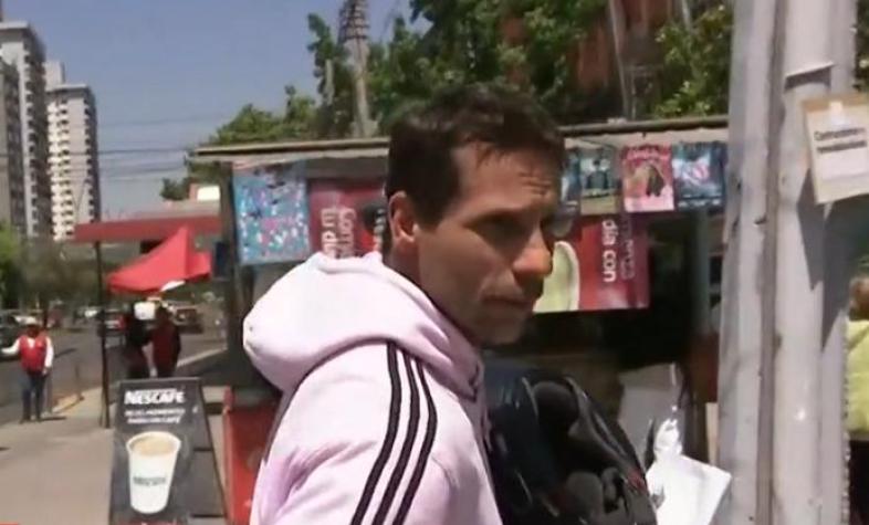 Fiscalizan en vivo a Gonzalo Valenzuela: motocicleta del actor fue retirada por patente oculta y falta de documentos