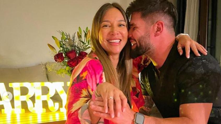 Natalia Mandiola y su novio Rodrigo Rojas Natalia Mandiola y su novio Rodrigo Rojas