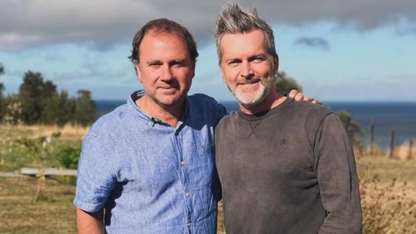 Cristián Sánchez se fotografió con exesposo de Diana Bolocco y sorprendió con emotivo mensaje