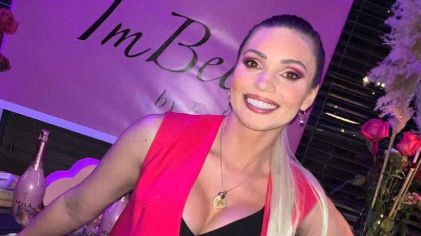 Faloon Larraguibel reapareció con esperanzador mensaje tras haber sido víctima de VIF