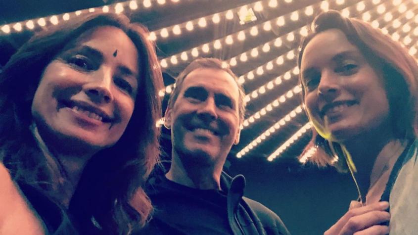 Ángela Prieto, cuñada de Cristián Campos, es increpada por no referirse a la querella en contra del actor