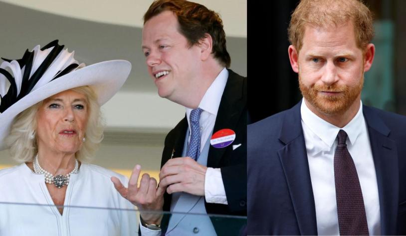 Hijo de Camilla Parker alza la voz para defender a su madre ante el príncipe Harry