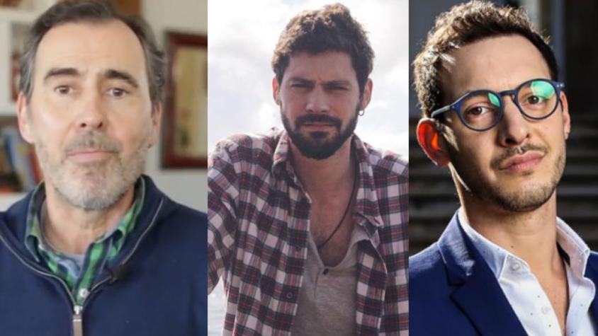 Cristian Campos y sus hijos Pedro y Antonio. Cristian Campos y sus hijos Pedro y Antonio.