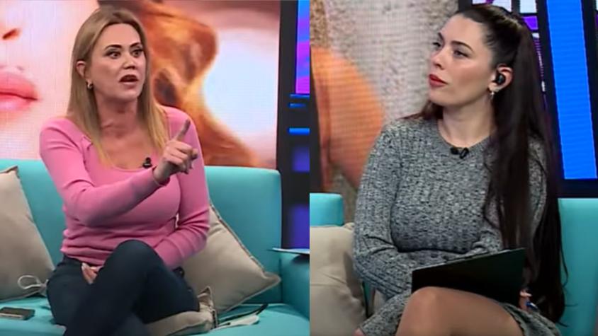 El fuerte encontrón de Daniela Aránguiz y Daniella Campos en TV que tuvo que ser editado