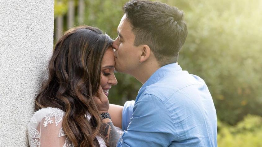 Vale Roth junto a su esposo Miguel Vale Roth junto a su esposo Miguel