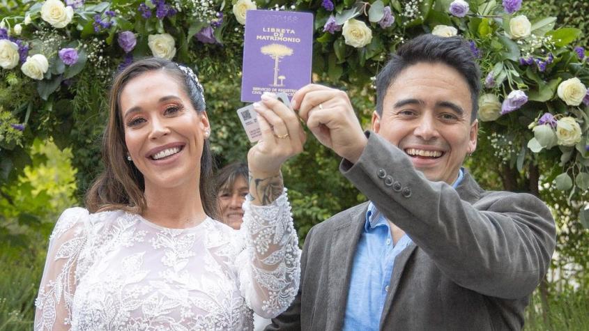 Vale Roth junto a su esposo Miguel de la Fuente Vale Roth junto a su esposo Miguel de la Fuente