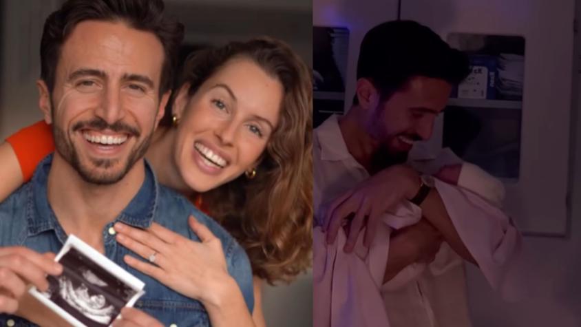 Marco Ferri anunció el nacimiento de su hija con un tierno video: se llenó de felicitaciones en redes